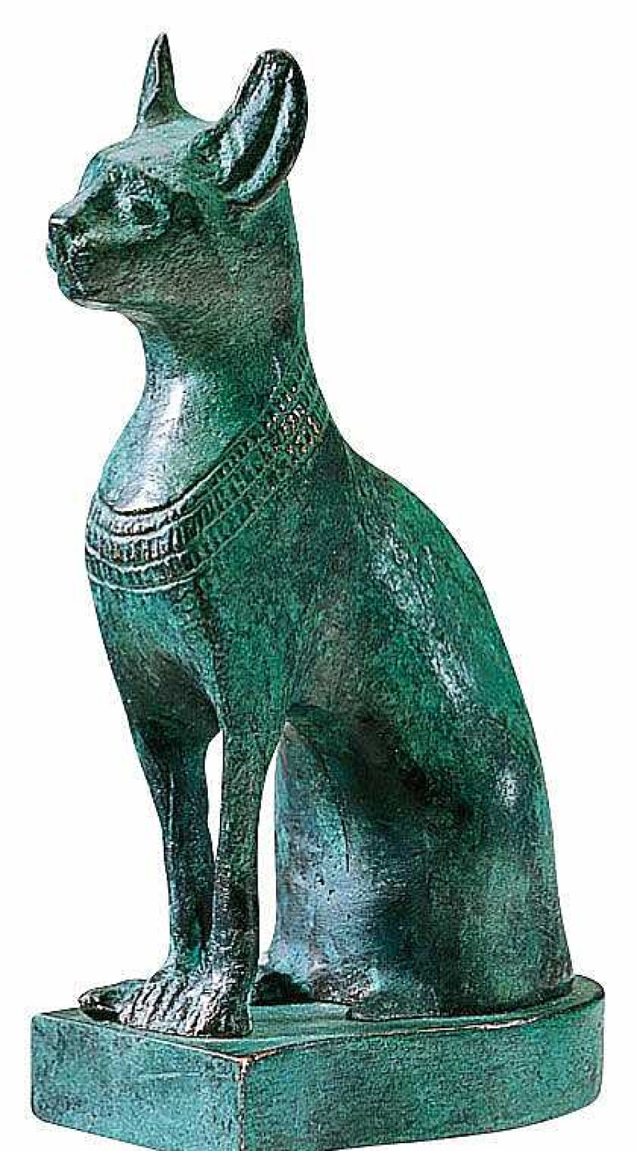 ars mundi Skulptur "Bastetkatze", Bronze Agypten