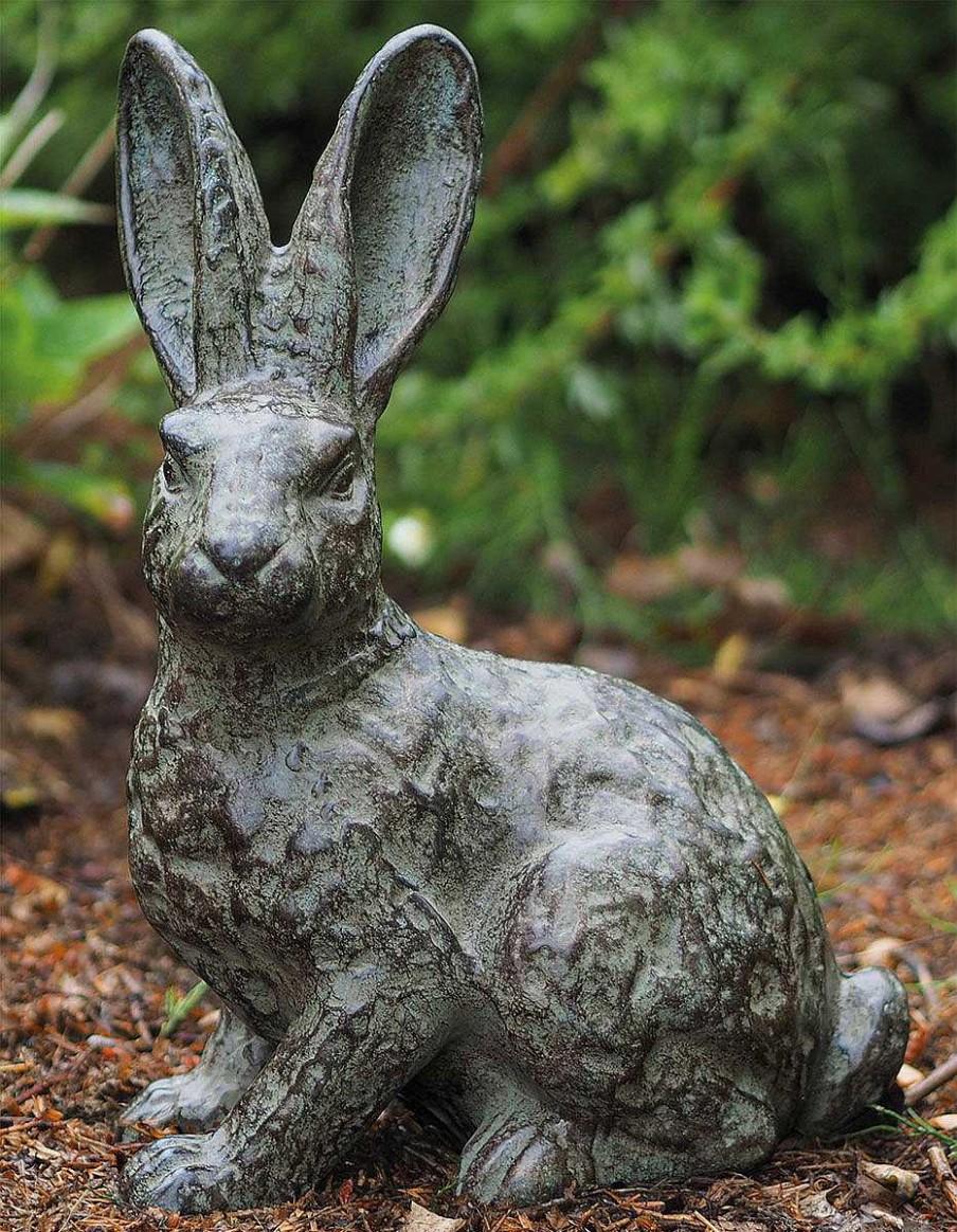 ars mundi Gartenskulptur "Hase", Bronze 21. Jahrhundert