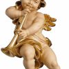 ars mundi Holzfigur "Putto Mit Posaune" Gotterbildnisse