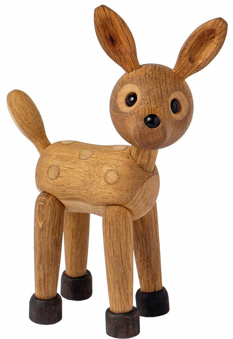 Spring Copenhagen Holzfigur "Hirschkalb Spot" - Design Chresten Sommer Fur Kinder