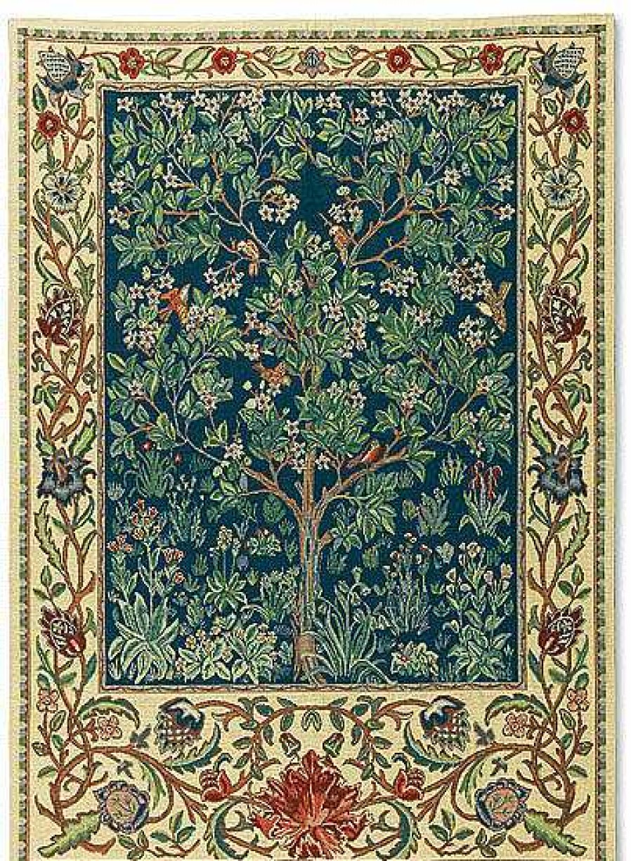 ars mundi Wandteppich "Tree Of Life" (Gros, 120 X 88 Cm) - Nach William Morris Interieur