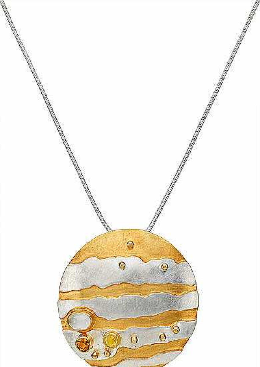 ars mundi Collier / Brosche "Jupiter" Silber