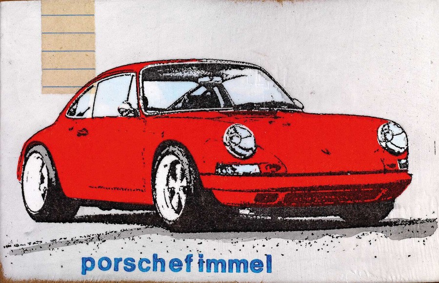 Jan M. Petersen Bild "Porschefimmel Rot" Bilder