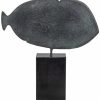 ars mundi Skulptur "Agyptische Palette In Form Eines Fisches", Bronze Agypten