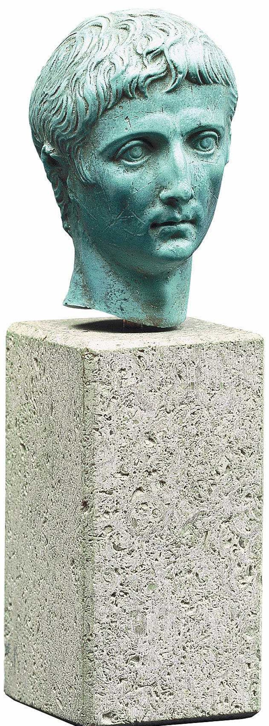 ars mundi Portratkopf "Augustus", Kunstguss Rom