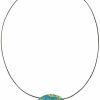 ars mundi Collier "Bluhende Mandelbaumzweige" Mit Lederband - Nach Vincent Van Gogh Andere Materialien