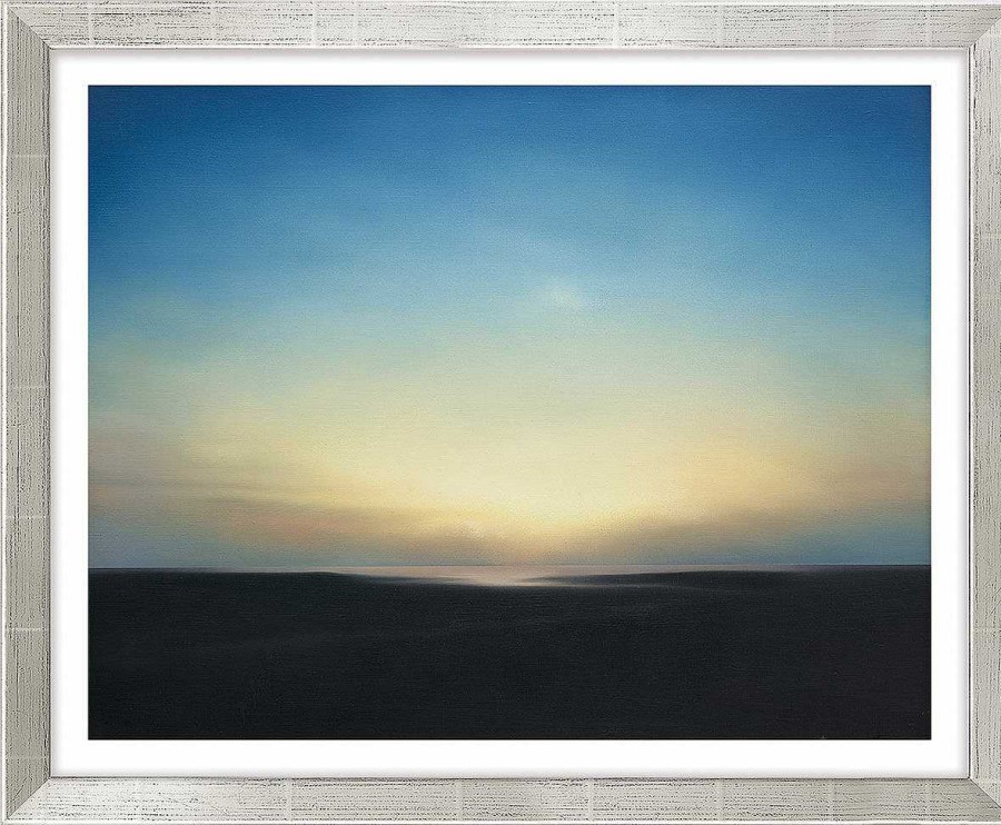 Gerhard Richter Bild "Abendstimmung" (1969), Version Silberfarben Gerahmt Zeitgenossisch