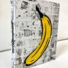 Thomas Baumgärtel Objekt "Buch Mit Handgesprayter Banane" (2019) Objektkunst