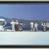 Jack Vettriano Bild "Bluebird At Bonneville", Gerahmt Automobile