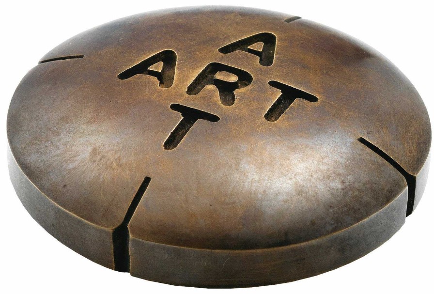 Amos Plaut Skulptur "Pill For Art Ii" (2012), Bronze Objektkunst