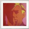 Andy Warhol Bild "Selbstbildnis" (1993), Gerahmt Pop-Art