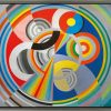 Robert Delaunay Bild "Rhythmus Nr. 1" (1938), Gerahmt Abstrakte Bilder