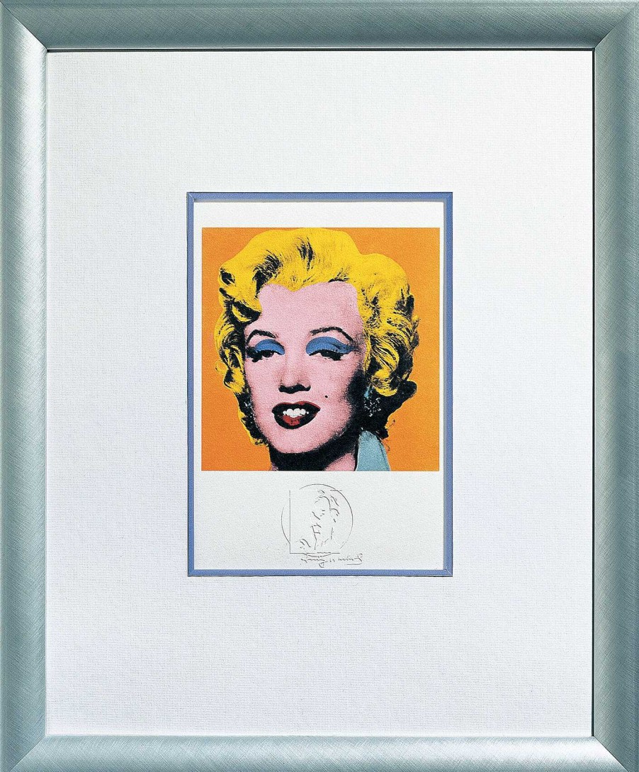 Andy Warhol Bild "Shot Orange Marilyn" (1967), Gerahmt Bilder