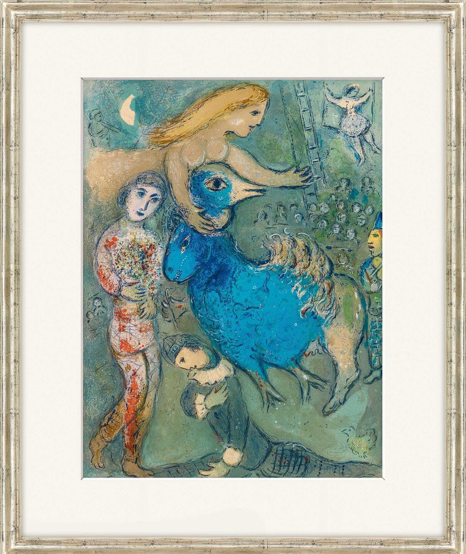 Marc Chagall Bild "Le Cirque - Frontispice" (1965) Mythologie / Historie