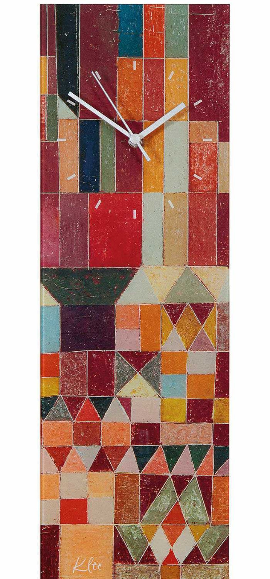 Paul Klee Wanduhr "Burg Und Sonne" Interieur