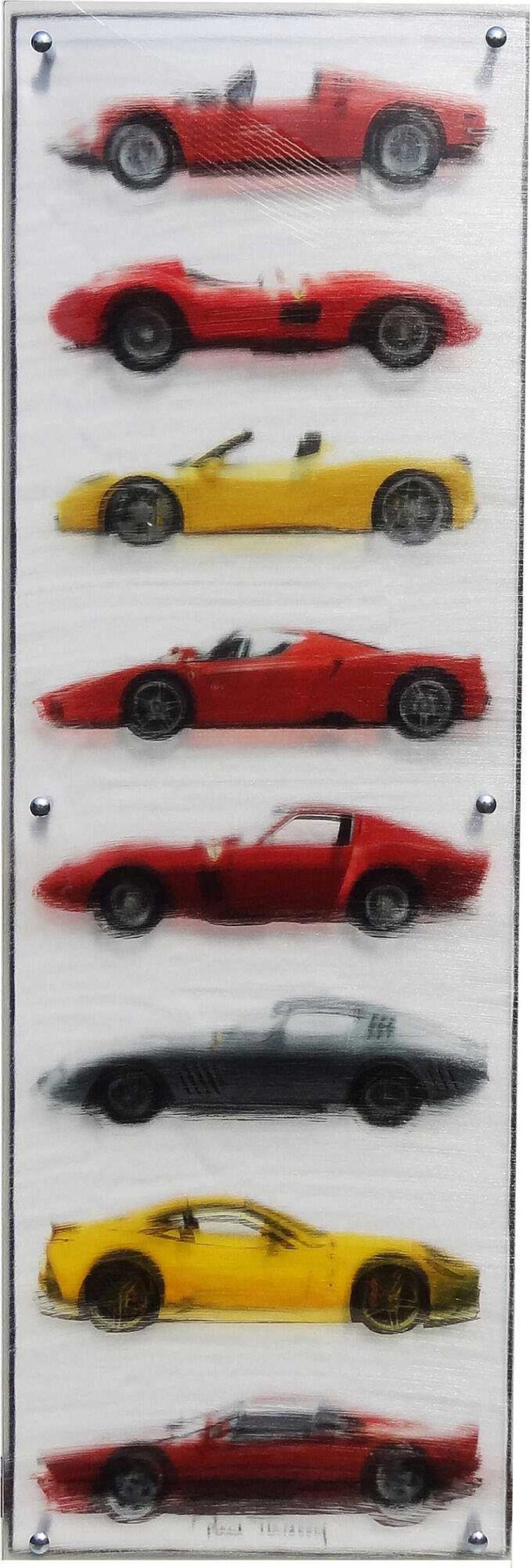 Paul Thierry Bild "Ferrari" (2017) Automobile